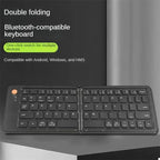 Mini Folding Keyboard Bluetooth Wireless Portable
