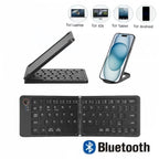 Mini Folding Keyboard Bluetooth Wireless Portable