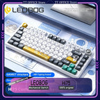 Leobog Hi75 Wireless Aluminum Mechanical Keyboard 81keys Gasket Structure Customized Esports Gaming Office Personalized Keyboard